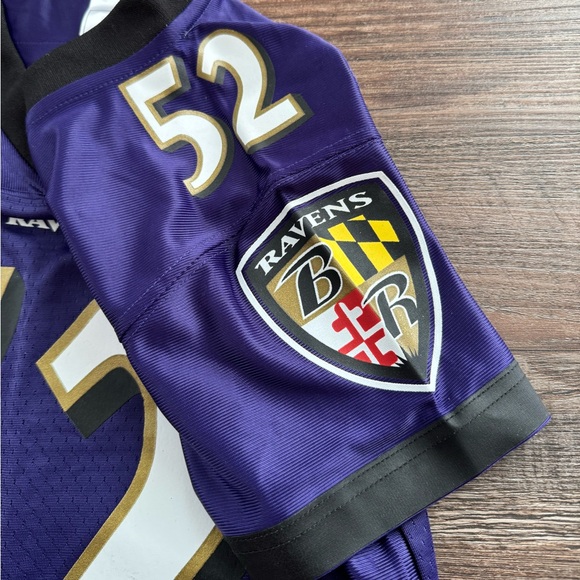 NWOT - Baltimore Ravens NFL Jerseys - #52 Ray Lewis - Purple Color - Picture 6 of 11